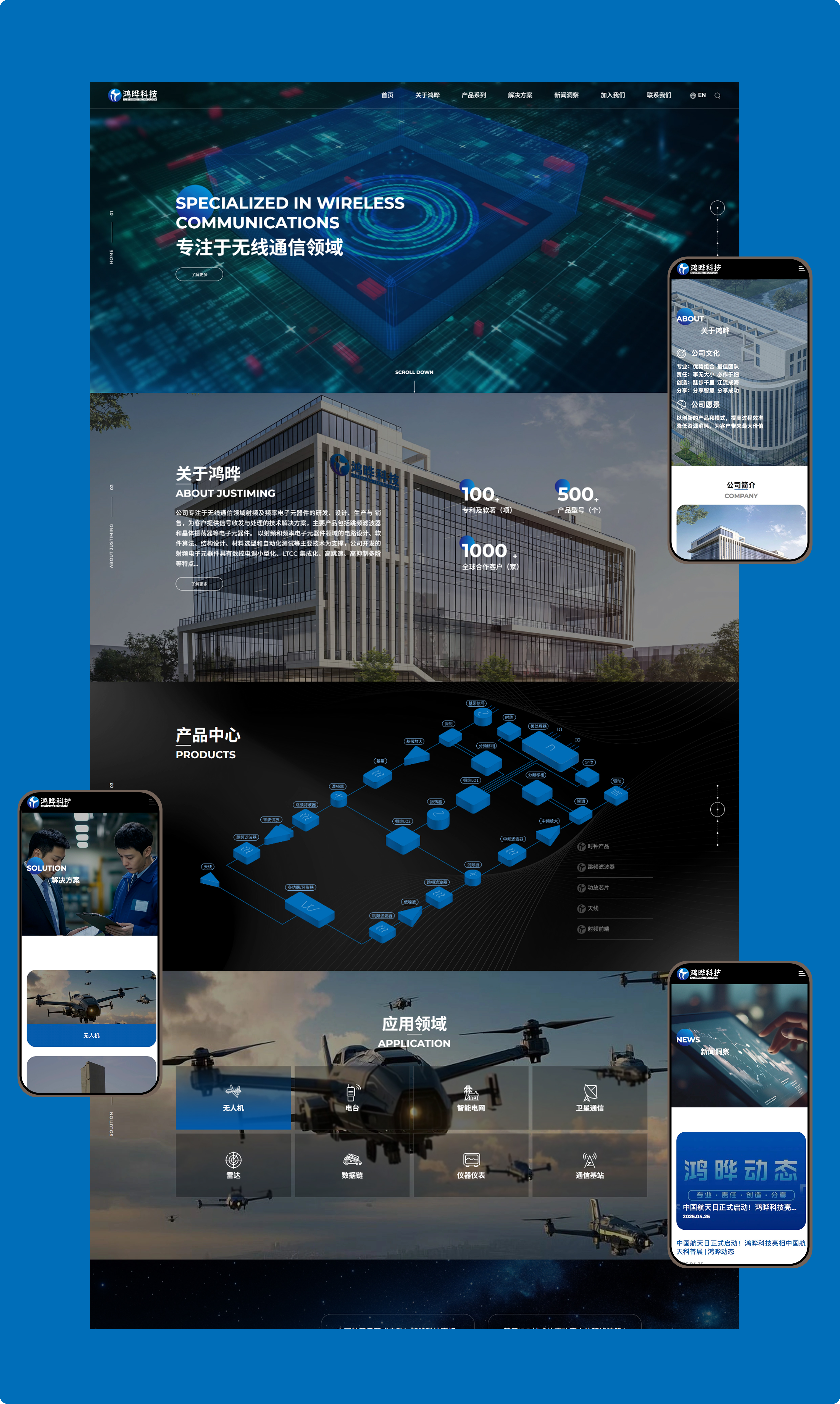 鸿晔电子科技网站(图3)